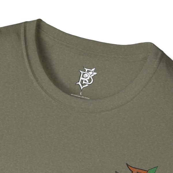 Bad Bunker logo Retro T-Shirt - Unisex Tee - Image 3