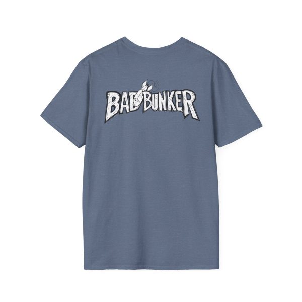 Bad Bunker logo Retro T-Shirt - Unisex Tee - Image 10