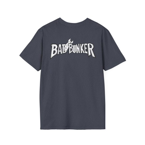 Bad Bunker logo Retro T-Shirt - Unisex Tee - Image 13
