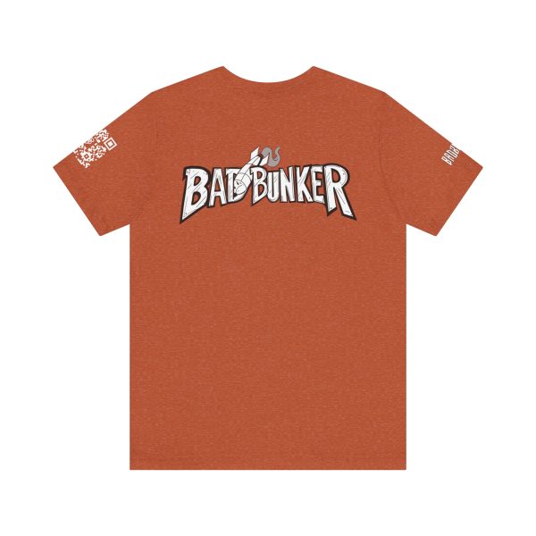 Bad Bunker Unisex Jersey Tee - Retro Graphic Tee - Image 12