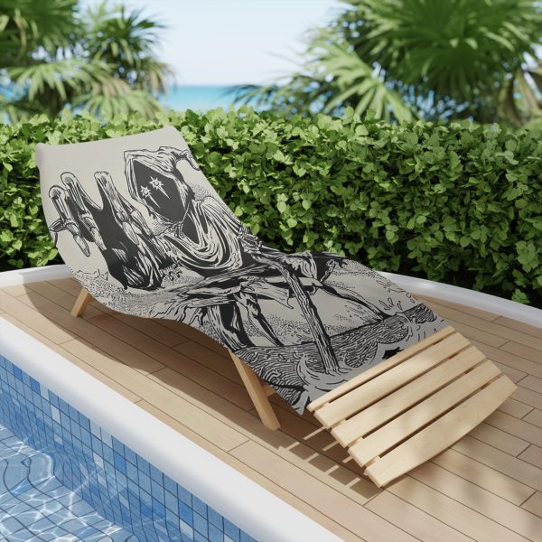 Grim Reaper Beach Towels, Dark Fantasy Pool Towels, Horror Shower Accessories, Unique Spooky Gifts, Halloween Beach Gear - Image 12