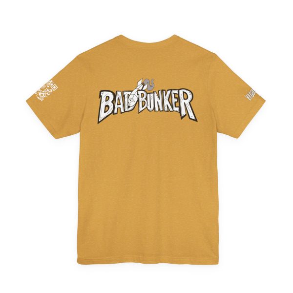 Bad Bunker Unisex Jersey Tee - Retro Graphic Tee - Image 9