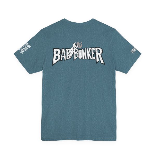 Bad Bunker Unisex Jersey Tee - Retro Graphic Tee - Image 42