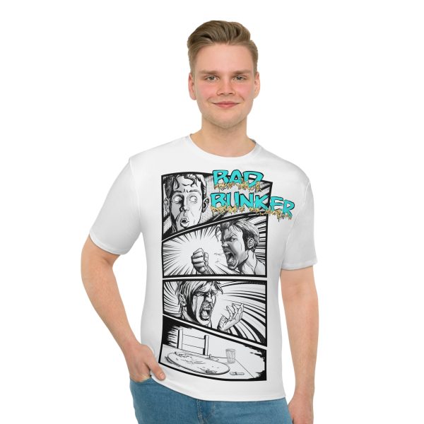 Bad Bunker pizza emotional tee art done by Bam Kay - Image 3