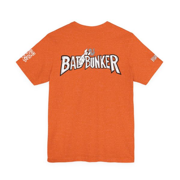 Bad Bunker Unisex Jersey Tee - Retro Graphic Tee - Image 3