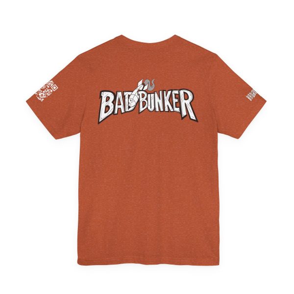 Bad Bunker Unisex Jersey Tee - Retro Graphic Tee - Image 14