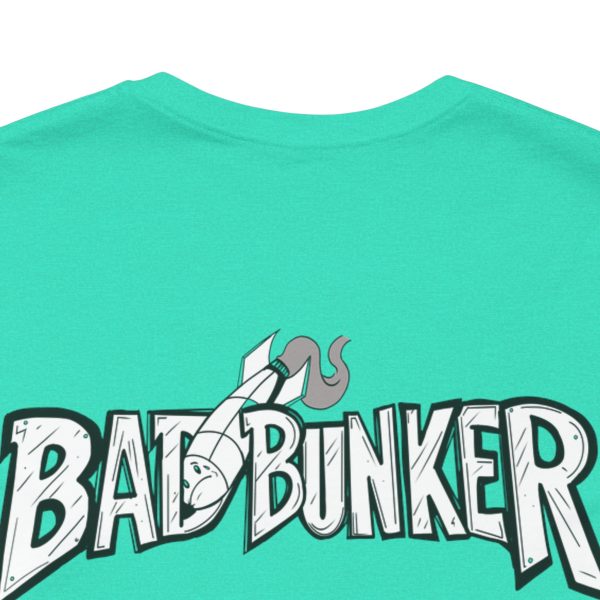 Bad Bunker Unisex Jersey Tee - Retro Graphic Tee - Image 37