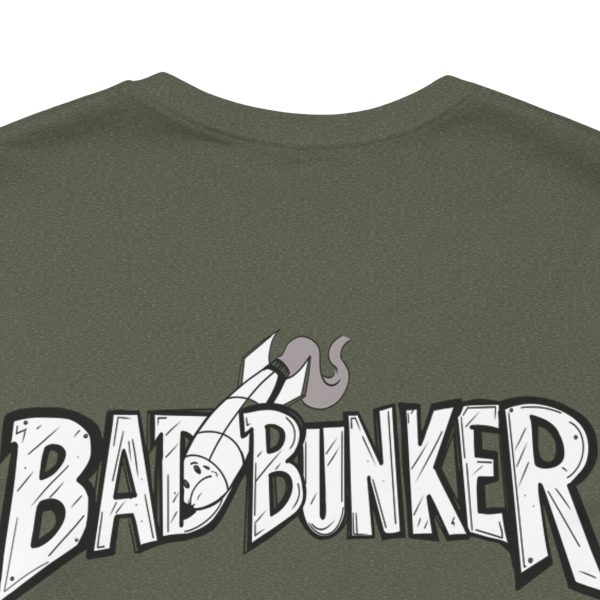 Bad Bunker Unisex Jersey Tee - Retro Graphic Tee - Image 30