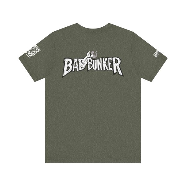 Bad Bunker Unisex Jersey Tee - Retro Graphic Tee - Image 26