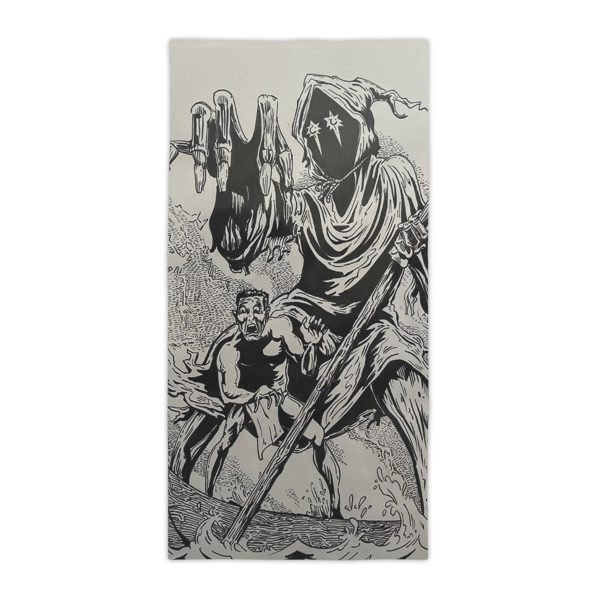 Grim Reaper Beach Towels, Dark Fantasy Pool Towels, Horror Shower Accessories, Unique Spooky Gifts, Halloween Beach Gear - Image 9