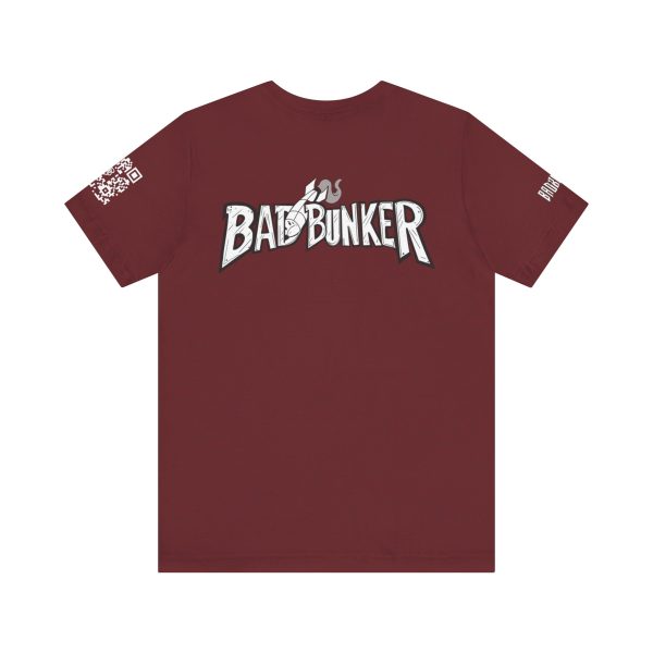 Bad Bunker Unisex Jersey Tee - Retro Graphic Tee - Image 46