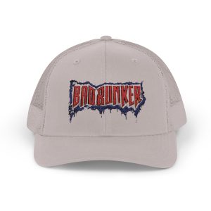 Edgy Bad Bunker Snapback Trucker Cap